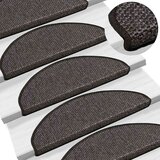  Samoljepljivi otirači za stepenice 15 kom 65x21x4 cm antracit | shoptok.hr
