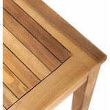  Sjedeća garnitura za vrt 3 kom. Prirodna Čvrsto teak drvo | shoptok.hr