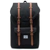 Herschel Little America Backpack - Black Saddle Brown Crna Cijene