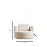 Atelier Del Sofa Fotelja Asos Krem 100x71x105cm Krem | Eponuda.ba