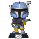 Funko bobble figure star wars pop! - heavy infantry mandalorian (metallic) | ePonuda.com