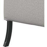 vidaXL visoka sofa svetlo siva 109x56x121 cm Tkanina | Shoptok.si