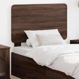  Uzglavlje s uzglavljem Smeđi hrast 80 cm Konstruirano drvo | shoptok.hr