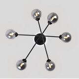  plafonski luster obsidian 6xG9/10W/230V crna/zadimljeno siva | Eponuda.com