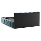 Micadoni Modra oblazinjena zakonska postelja s prostorom za shranjevanje z letvenim dnom 160x200 cm Lupine – Home | Shoptok.si