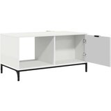 vidaXL Klubska miza Bela 90 x 49 x 46 cm Konstruiran les | Shoptok.si