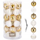 springos KROGLICE ZA JELKO 5cm ZLATE ZA KOMPLET 30 JELKO, (21638083) | Shoptok.si