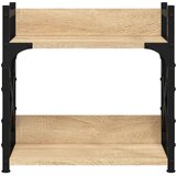  Stalak za pisač 2 razine boja hrasta sonome 40x20x40 cm drveni | shoptok.hr