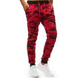 DStreet Men's red camo sweatpants UX3516 | shoptok.hr