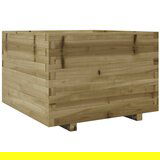 Maison Chic Vrtno cvetlično korito - Cvetlični Lonec 70x70x49,5 cm impregnirana borovina, (21789424) Cene