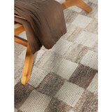 Vikosa Kremno bela ročno tkana volnena preproga 160x230 cm Boho 1.0 Quadra – | Shoptok.si