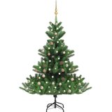  Umjetno drvce kavkaška jela LED s kuglicama zeleno 180 cm | shoptok.hr