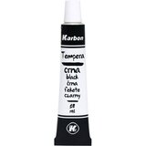  Tempera barva v tubi, črna, 18 ml | Shoptok.si