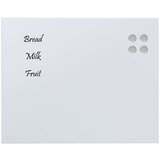  Stenska magnetna tabla bela 50x40 cm kaljeno steklo | Shoptok.si