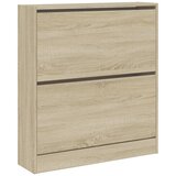 Ormarić za cipele boja hrasta 80x21x87,5 cm konstruirano drvo | Eponuda.ba