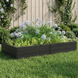  Povišena gredica Crna 151 x 75,5 x 25 cm PP | shoptok.hr