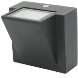 vanjska zidna LED svjetiljka Down (76 x 81 x 63 mm, Antracit, IP54)