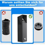 PETOUR stenski zunanji koš za odpadke 3 l | Shoptok.si