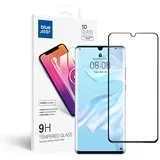 5D kaljeno staklo - za Huawei P30 Pro (full glue/case friendly) - crno