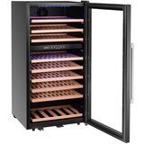 ARKTIC frižider za vino, 2 zone, 91 boca, 230L, crna, 569x595x(H)1215mm | Eponuda.com