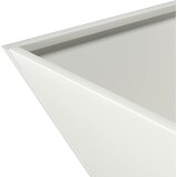  Vrtna saksija 5 pcs Bijelo 35 x 35 x 15 cm Čelična vrata | shoptok.hr