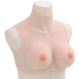 vidaXL Silikonska prsna blazina bela rasa E košarica | Shoptok.si
