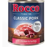 Rocco Classic Pork 6 x 800 g Svinjina s piščancem in puranom | Shoptok.si