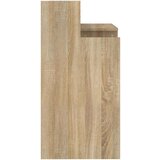 vidaXL Radni stol s LED svjetlima hrast 97x45x90 cm konstruirano drvo | shoptok.hr