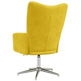  Stolica za opuštanje boja senfa baršunasta | shoptok.hr