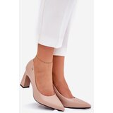 VINCEZA Elegant Heels On Block Heel | Shoptok.si
