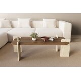 Hanah home sto za kafu leapiri walnut travertine Cene