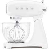Smeg SMF13WHEU Küchenmaschine mit Glasschüssel 50's Retro Style, Weiß