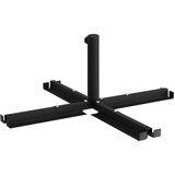  Postolje za suncobrane za stupove promjera 25–50 mm Crna | shoptok.hr