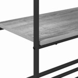 Stalak za odjeću s policom Sivi hrast sonoma 60 x 30 x 171 cm | Eponuda.ba