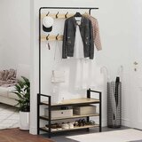 vidaXL Vješalica za kapute s policom sonoma hrast 95 x 34 x 184 cm | shoptok.hr