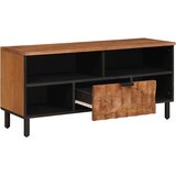 TV ormar Finš acacije smeđa 100 x 33 x 46 cm Čvrsto drvo manga | shoptok.hr