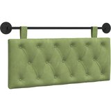  Držeće uzglavlje Zidne Svijetlo zelena 110 x 55 x 7 cm Baršun - Svijetlo zelena 100 cm bez LED | shoptok.hr