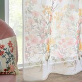 Catherine Lansfield Bela prosojna zavesa iz tančice 140x137 cm Countryside Floral – | Shoptok.si