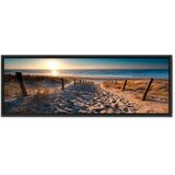  Slika - Sunset Path 150x50 U crnom drvenom okviru | shoptok.hr
