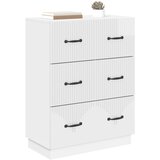  Ormar s ladicama Bijela visokog sjaja 66 x 34,5 x 87 cm | shoptok.hr