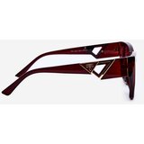 Boto Women's Sunglasses with Decorative Details UV400 Brown | shoptok.hr