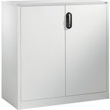 C+P Nizka omara za dokumentacijo ACURADO, 3 predelki za fascikle, VxŠxG 1200 x 1200 x 500 mm, svetlo siva / svetlo siva | Shoptok.si