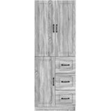  Set ormara 2 kom. Siva Sonoma Konstruirano drvo 66 x 34,5 x 87 cm | Shoptok.si
