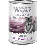 Wolf of Wilderness Ekonomično pakiranje: Senior 24 x 400 g - Wild Hills - pačetina i teletina Cijene