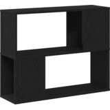  Set TV komoda Crni hrast 80 x 24 x 63 cm Konstruirano drvo | shoptok.hr