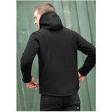 Jakna ZIP MUŠKA B&C HOODED SOFTSHELL CRNA XL | Shoptok.si
