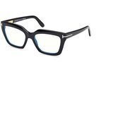Tom Ford Ženski okvir za dioptrijske naočare Blue block 0FT6093-B 153, Crni Cene
