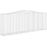  Lučne gabionske košare 6 kom 400x50x140/160cm pocinčano željezo | shoptok.hr