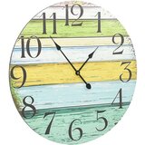  325185 Wall Clock Multicolour 60 cm MDF | shoptok.hr