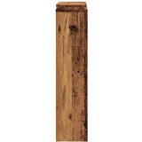  Pokrov za radijator boja staro drvo 205x21,5x83,5 cm drveni | shoptok.hr